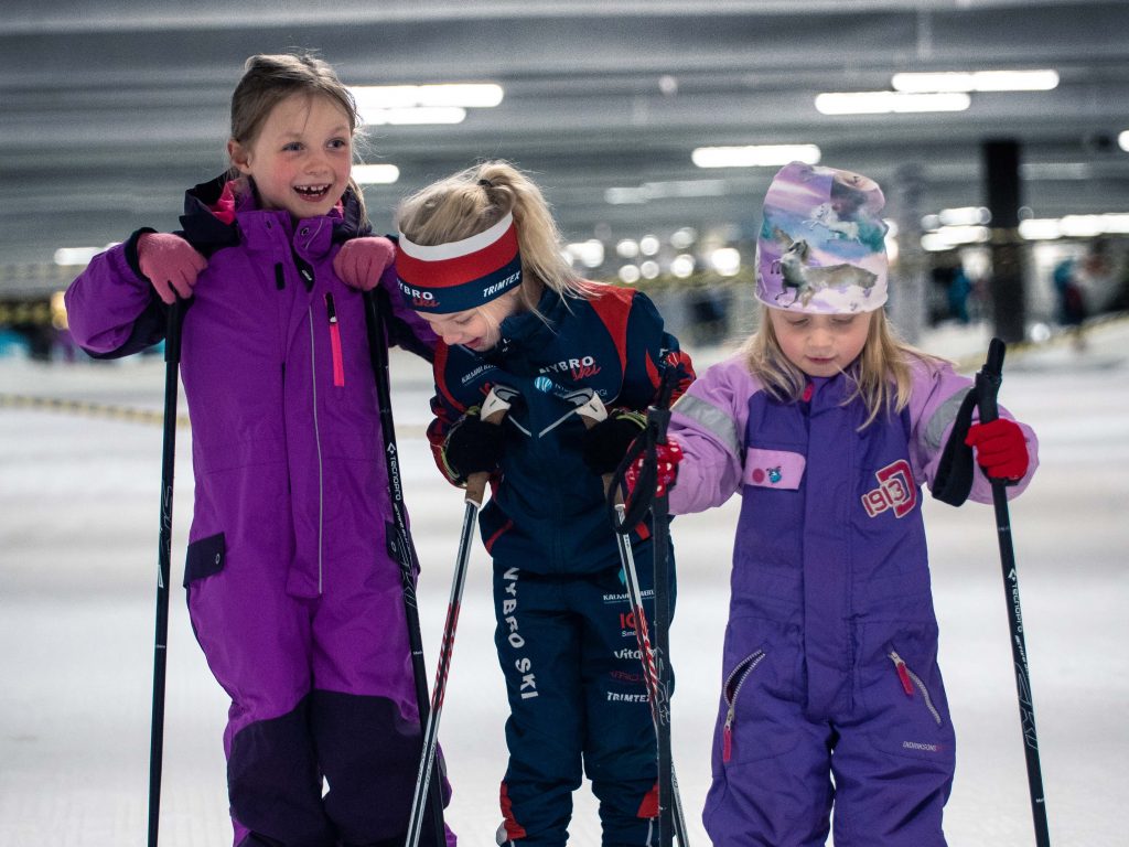 Höstlovsläger för barn - Skidhall för längdskidåkning i Göteborg.