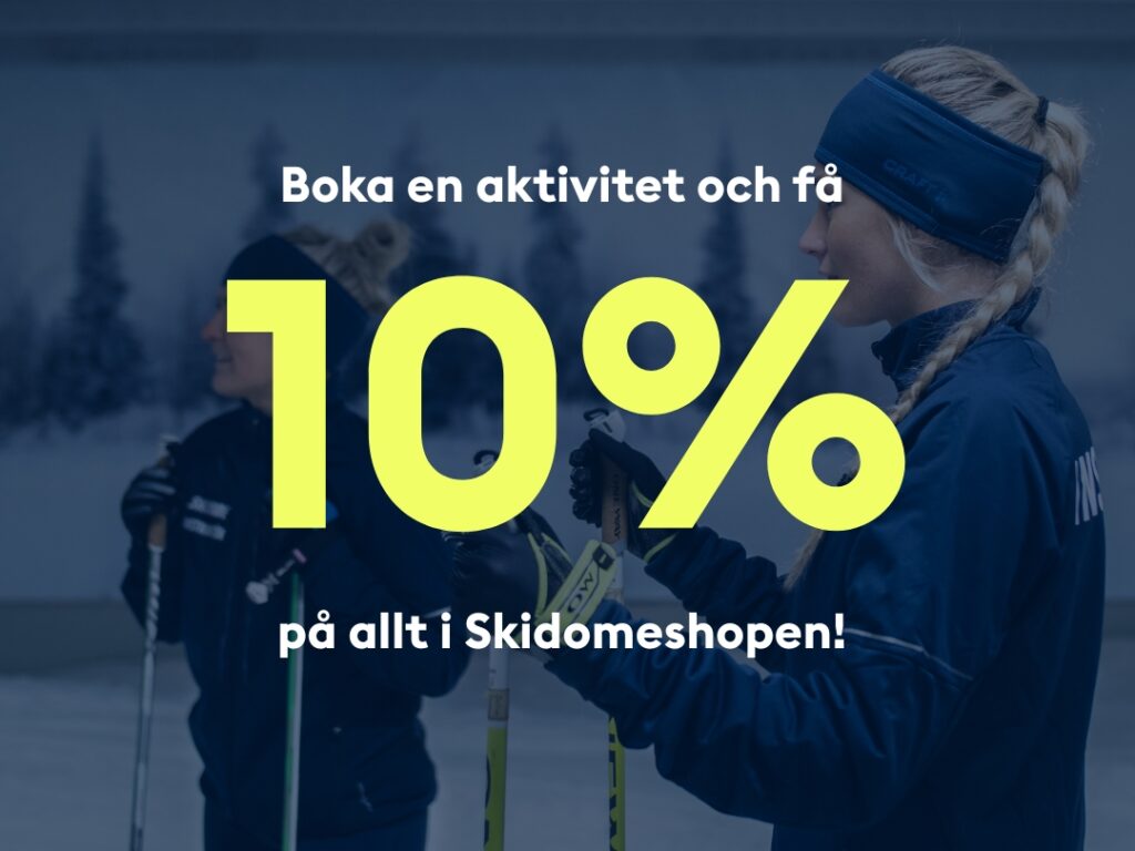 Boka och få rabatt - Skidhall för längdskidåkning i Göteborg.